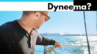 About that broken lifeline…Should I use Dyneema? (Sailing Vlog 35)
