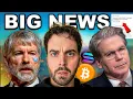 BREAKING Treasury Secretary Announces Big Crypto News - Saylor Confronted About Bitcoin Crash