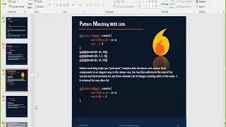 Pattern Matching With Lists v5