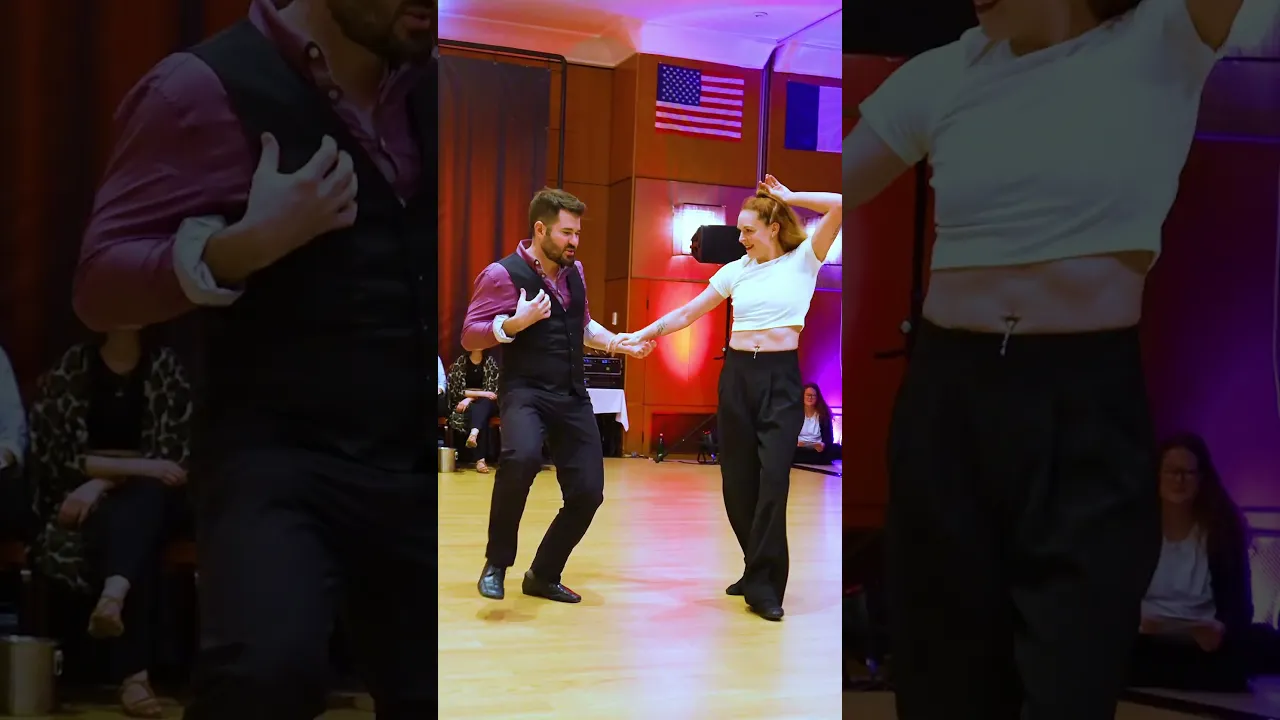 West Coast Swing Lead & Follow Dance to Two Feet Music! Alyssa McKeever & Ben Morris!