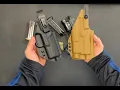 JX Tactical Duty Holster LVL Comparison