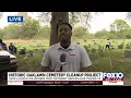 Historic Oaklawn Cemetery Cleanup Project