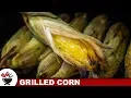 Corn On The Cob On The Grill With Husks