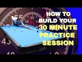 HOW TO PRACTICE YOUR POOL GAME IN 30 MINUTES - Pool Lessons