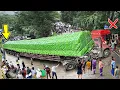 Download Lagu LUAR BIASA SULIT !!! DRAMA HARI INI, Truk Super Panjang Dari China Terjebak Total di Sitinjau Lauik