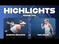 Barbora Krejcikova vs Sara Bejlek 2026 Cincinnati Open Round Two