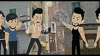 اسحب سكينه على اخصامي دندنها