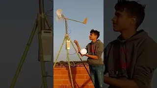 صنع تربين رياح لتوليد الكهرباء How To Make Wind Turbine Generator 