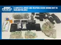 6 arrested drugs and weapons seized during bust in Darlington area