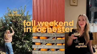Perfect Fall Weekend in Rochester NY Apple Picking Date Night City Adventures