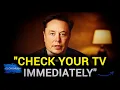 Jika Anda Memiliki TV, Anda Harus Mendengarkan Ini Sebelum Malam Ini | Elon Musk