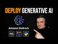 Deploy Generative AI Models with Amazon Bedrock Python