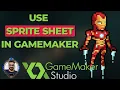 sprite sheet in gamemaker studio