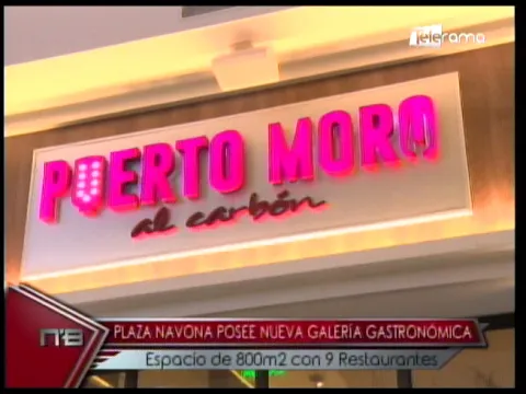 Plaza Navona posee nueva galería gastronómica espacio de 800m2 con 9 restaurantes