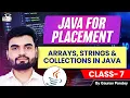 Introduction to Arrays Strings and Java Collections Complete Tutorial Data Handling Mastery 2025
