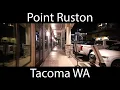Point Ruston in Tacoma after dark anamorphic widescreen 4K 24fps ASMR