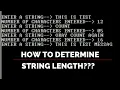How To Find String Length In x86 Assembly Language with Source Code