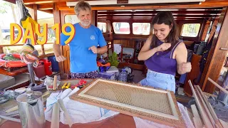 The final touches on Yabá’s transformation — Sailing Yabá 250