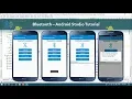 Bluetooth Android Studio Java