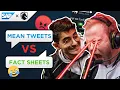 SAP Mean Tweets vs Fact Sheets