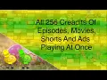 Download Lagu All 256 Creadits Of Episodes, Movies, Shorts And Ads Playing At Once