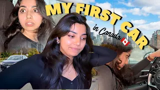 Canada Mein Meri First Car ! 😳🚗 | My First Drive in Canada