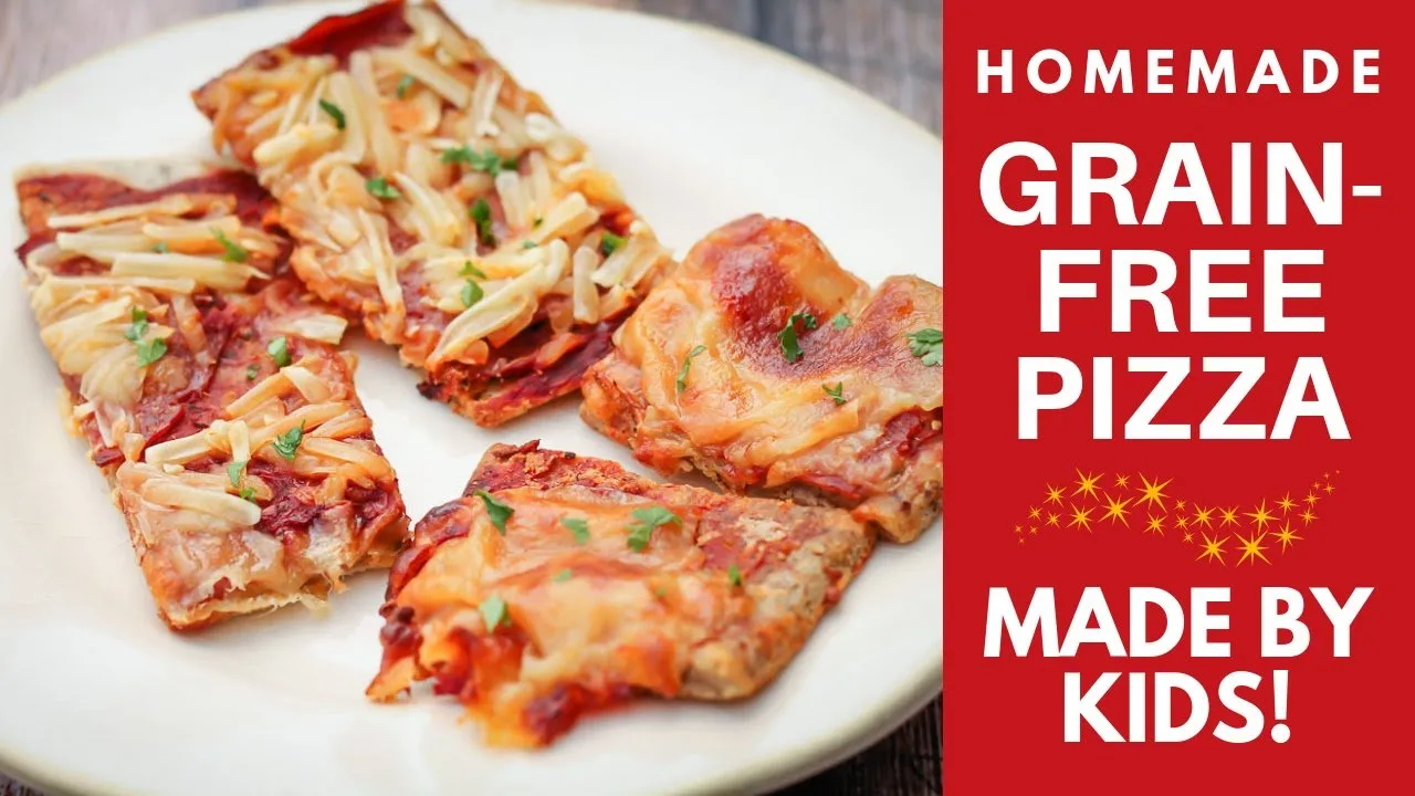 Kids Demo Homemade Grain-free Pizza HPC: E40