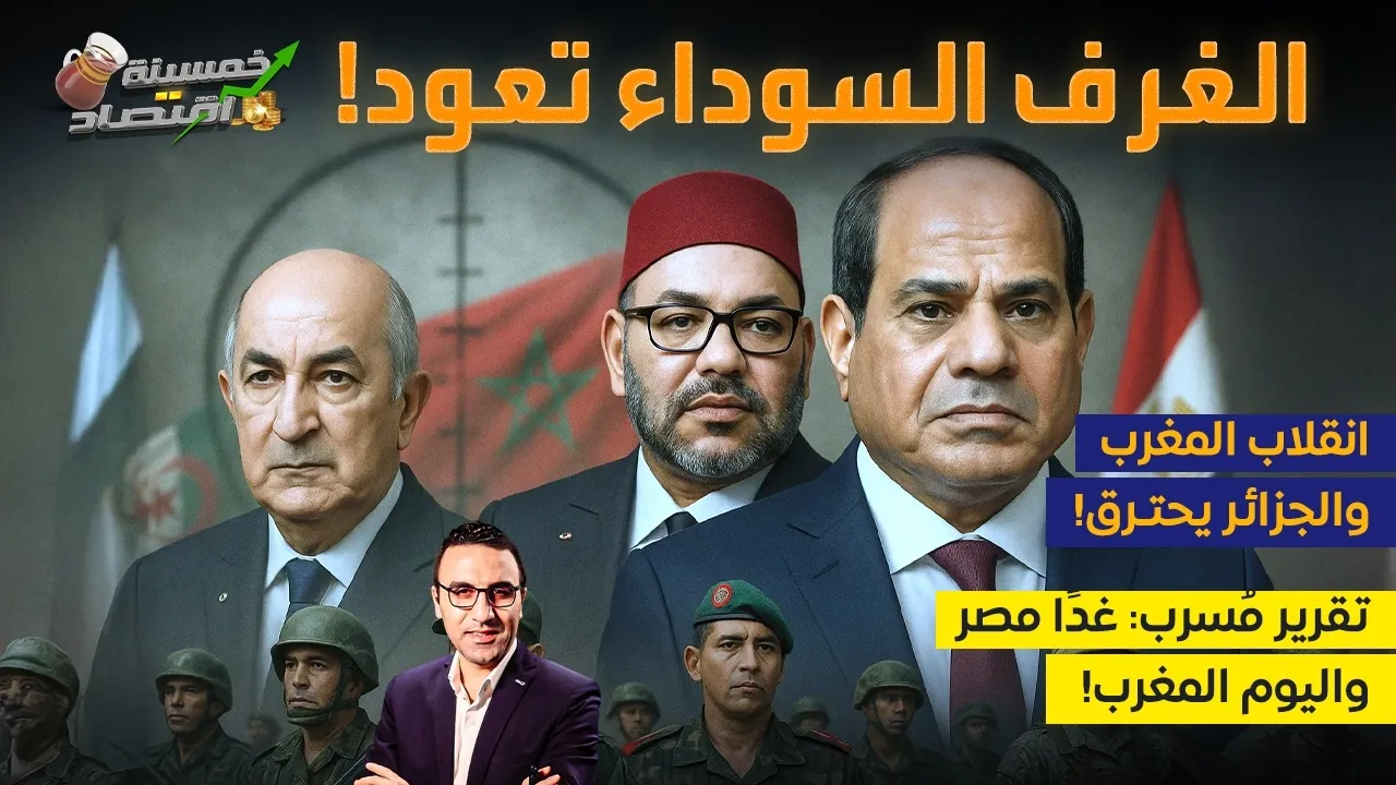 استهداف جيش مصر..المغرب يشتـعل..والجزائر على القائمة..ومصر في دائرة الخـطر! #خمسينة_اقتصاد