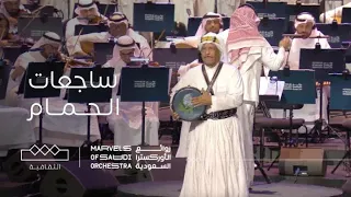 روائع الأوركسترا السعودية   يا ساجعات الحمام دندنها