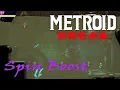 How to get out of the water pool area after getting Spin Boost in Ghavoran Metroid Dread