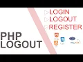 PHP PROJECT Login Logout System PHP MySQL How to Implement a Logout Feature with PHP SESSIONS