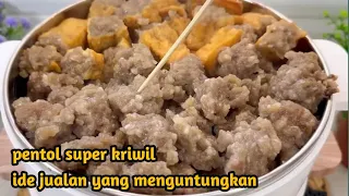 RESEP BAKSO KRIWIL LENGKAP | COCOK UNTUK IDE JUALAN