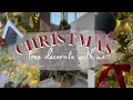NEW COZY 2025 CHRISTMAS TREE DECORATE WITH ME | DECORATE THE CHRISTMAS TREE WITH ME