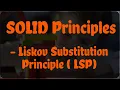 SOLID Principles - Liskov Substitution Principle LSP