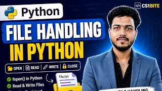 File Handling in Python Complete Tutorial with Examples Read Write Append File Modes