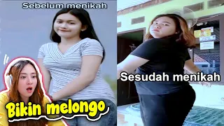 perbandingan sebelum vs setelah menikah yang bikin netijen melongo meireaction