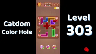 Catdom Color Hole Level 303 Screenshot