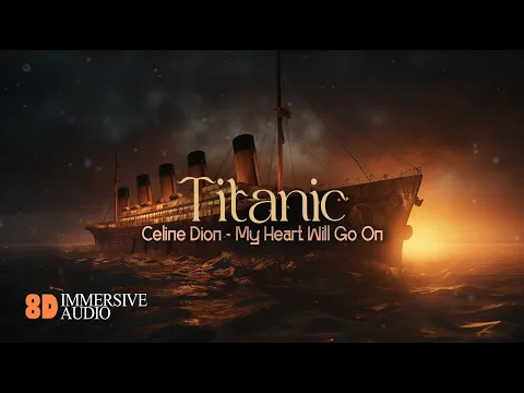 Download MP3 Titanic (Celine Dion - My Heart Will Go On) | 🎧8D Audio, Melancholic Melody, Sleep Ambient Music