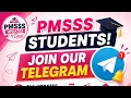 PMSSS Students Join Our Telegram Channel Now