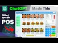 How to Create a Cloud-Based POS System Using ChatGPT AI HTML CSS JS PHP MySQL website