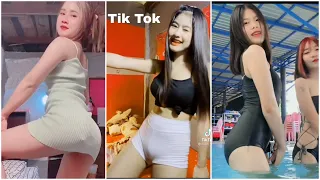 Tik Tok  Pretty girl dancing Thailand Sexy 😋 11/4/2022 #TikTokThy