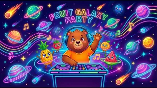 fruit galaxy dance party happy kids music u0026 sensory animation