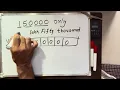 150000 only 150000 Spelling Hindi English Mein