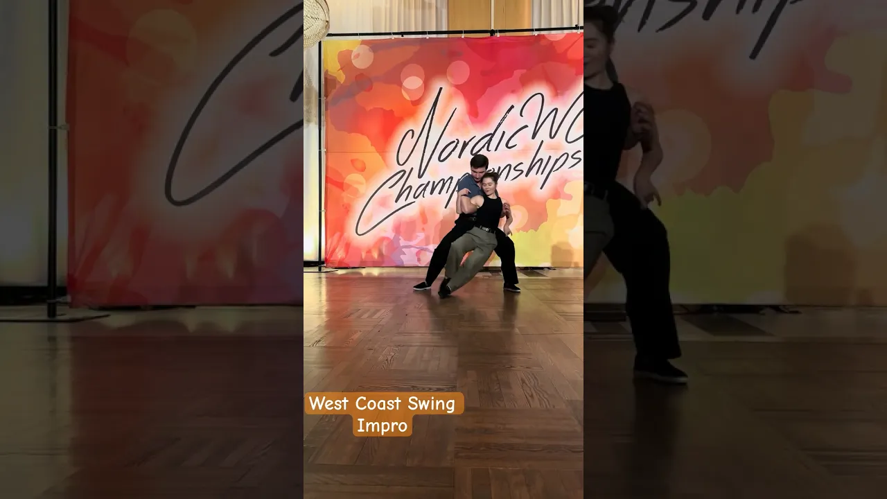 West Coast Swing Improvisation #semionmaria #swingdance #improv #dance #westcoastswing #modernswing