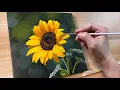 Download Lagu Beauty of Sunflower / Acrylic Painting / Correa Art