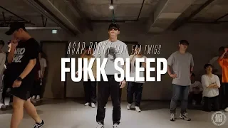 Download Young-J Class | A$AP Rocky Feat. FKA twigs - Fukk Sleep | Justjerk Dance Academy MP3