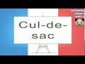 Cul-de-sac - How To Pronounce