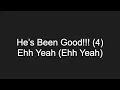 He's Been Good (Charles Jenkins) Lyric Video