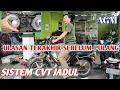 Download Lagu BHAMA PEUGEOT MOTORCYCLE CVT REVIEW BEFORE GOING HOME with agm channel jember