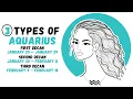 Different Types of Aquarius Personality Understanding Aquarius Decans